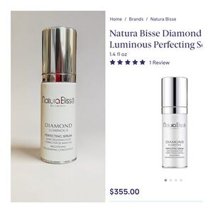 Natura Bissé Diamond Luminous Perfecting Serum 1.4 oz. NEW! MSRP $355!